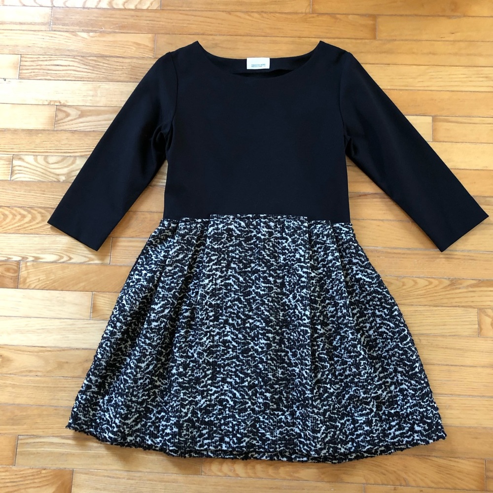 Amanda Moss Dress with Tweed Skirt